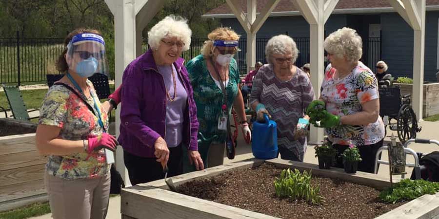 Gardening Club Outside Gardening Club Outside